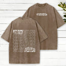 Put Faith Over Fear Christian Washed T-Shirt