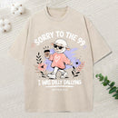Sorry To The 99 I Was Dilly Dallying Christian Washed T-Shirt