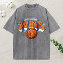 Jesus Always Wins Christian Washed T-Shirt