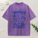 God'S Design Christian Washed T-Shirt