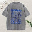 God'S Design Christian Washed T-Shirt