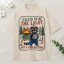 Called To Be The Light Not A Fire Hazard Christian Washed T-Shirt