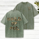 Child Of God Camo Christian Washed T-Shirt