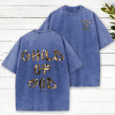 Child Of God Camo Christian Washed T-Shirt