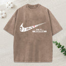 Jesus Did It Christian Washed T-Shirt