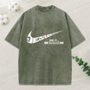Jesus Did It Christian Washed T-Shirt