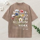 Mother Hood Is Kingdom Work Christian Heavy Cotton T-Shirt