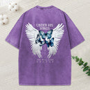 Under His Wing Christian Washed T-Shirt