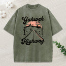 Yahweh Christian Washed T Shrit