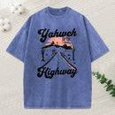 Yahweh Christian Washed T Shrit