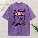 Yahweh Christian Washed T Shrit