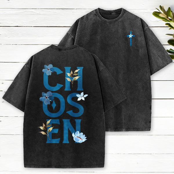 Chosen Christian Washed T-Shirt