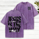 Jesus Is The Way Christian Washed T-Shirt