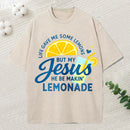 Life Gave Me Some Lemons Christian Washed T-Shirt
