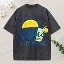 Life Gave Me Some Lemons Christian Washed T-Shirt