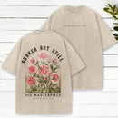 Broken But Still His Masterpiece Christian Washed T-Shirt