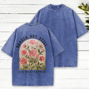 Broken But Still His Masterpiece Christian Washed T-Shirt