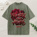 Beauty For Ashes Christian Washed T-Shirt