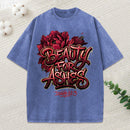 Beauty For Ashes Christian Washed T-Shirt
