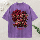 Beauty For Ashes Christian Washed T-Shirt