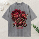 Beauty For Ashes Christian Washed T-Shirt