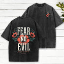 Fear No Evil Christian Washed T-Shirt