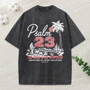 The Lord Is My Shepherd Christian Washed T-Shirt