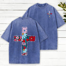 For God So Loved Christian Washed T-Shirt