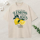 Jesus Makin Lemonade Christian Washed T-Shirt