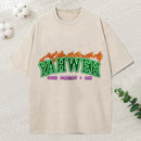 Yahweh The Great I Am Christian Washed T-Shirt