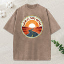 God Is Not Done Christian Washed T-Shirt