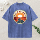 God Is Not Done Christian Washed T-Shirt