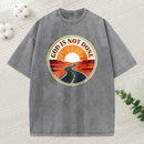 God Is Not Done Christian Washed T-Shirt