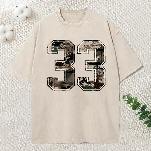 Faith Over Fear 33 Christian Washed T-Shirt
