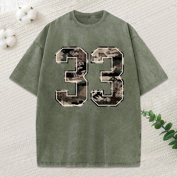 Faith Over Fear 33 Christian Washed T-Shirt