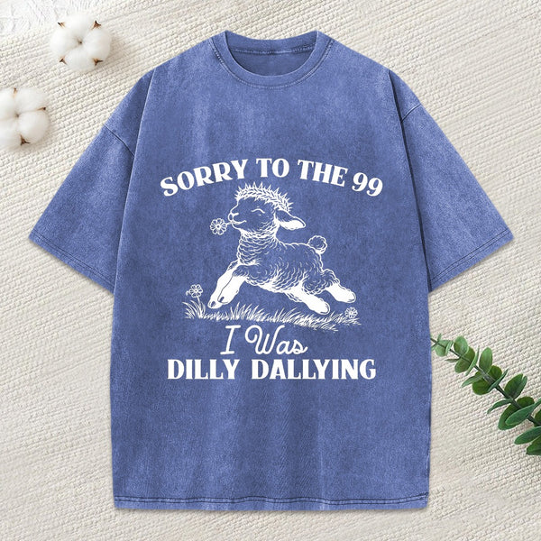 Sorry To The 99 Christian Washed T-Shirt