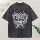 Made To Worship Christian Washed T-Shirt
