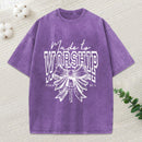 Made To Worship Christian Washed T-Shirt