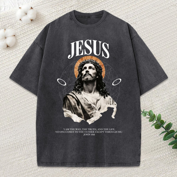 Jesus Christian Washed T-Shirt