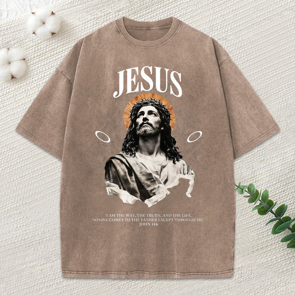 Jesus Christian Washed T-Shirt