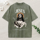 Jesus Christian Washed T-Shirt