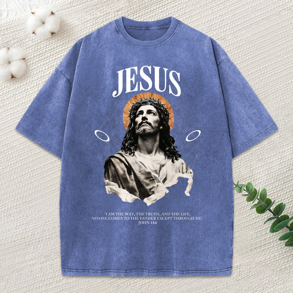 Jesus Christian Washed T-Shirt