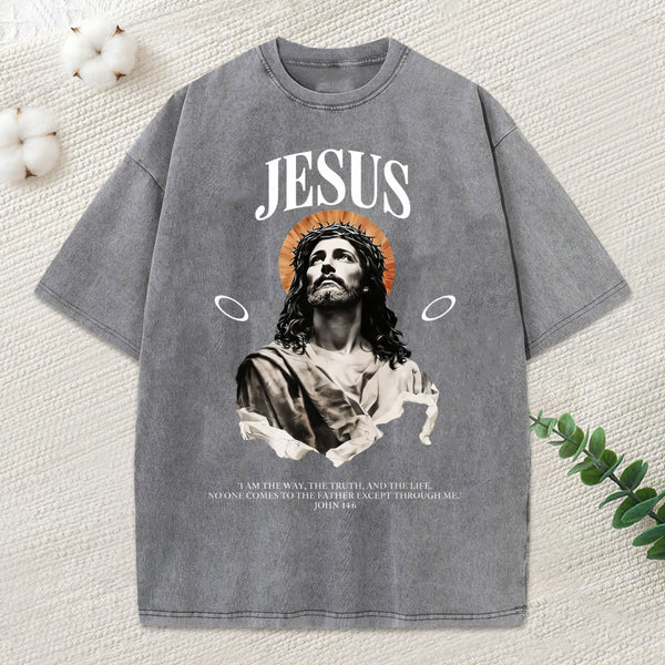 Jesus Christian Washed T-Shirt