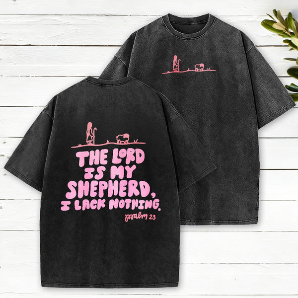 The Lord Is My Shepherd Christian Heavy Cotton T-Shirt