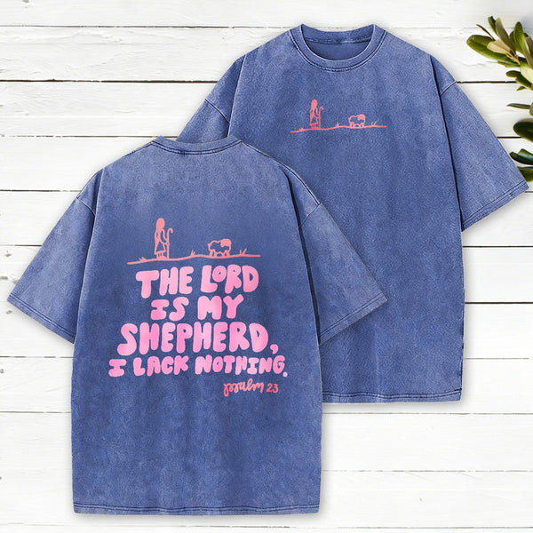 The Lord Is My Shepherd Christian Heavy Cotton T-Shirt