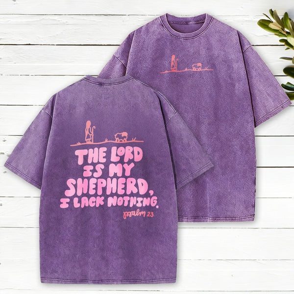 The Lord Is My Shepherd Christian Heavy Cotton T-Shirt