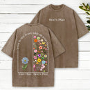 God'S Plane Christian Washed T-Shirt