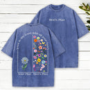 God'S Plane Christian Washed T-Shirt