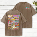 In Every Stiuation Just Pray Christian Washed T-Shirt