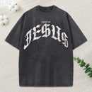 Saved By Jesus Christian Washed T-Shirt
